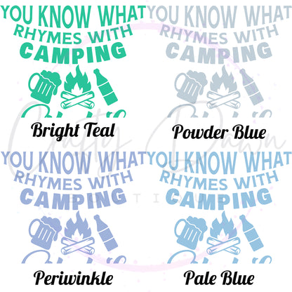 What Rhymes With Camping Can Cooler