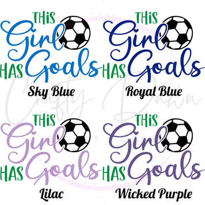 This Girl Has Goals Youth Tee