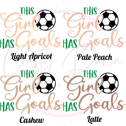 This Girl Has Goals Youth Tee