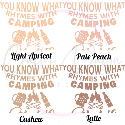 What Rhymes With Camping Can Cooler