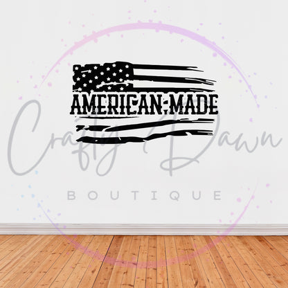 American Made Decal