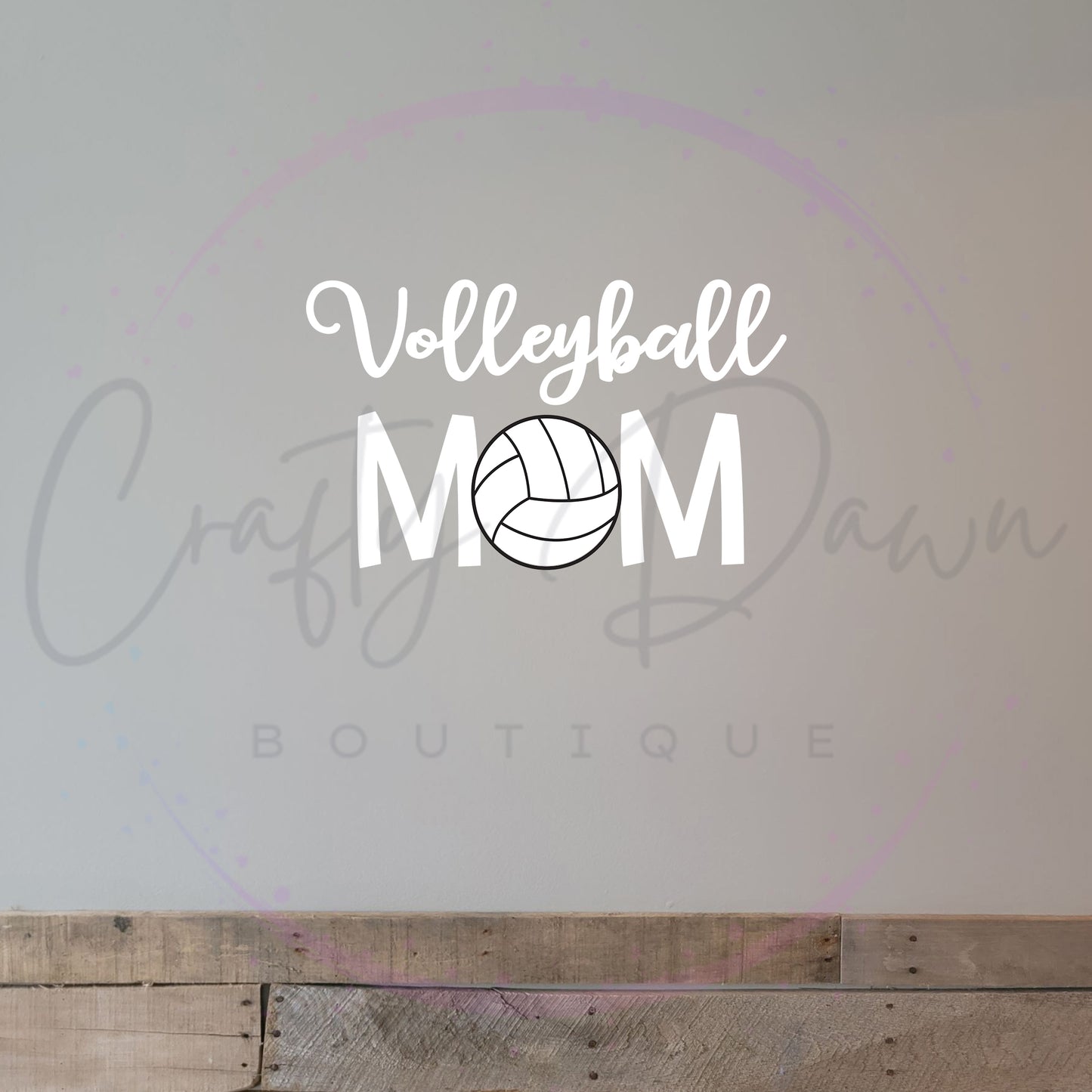 Volleyball Mom Decal