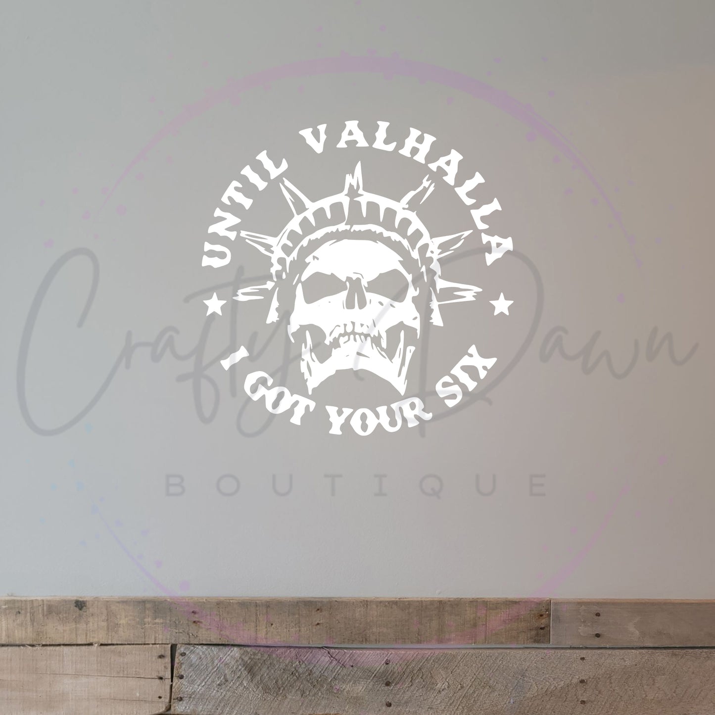 Until Valhalla Decal