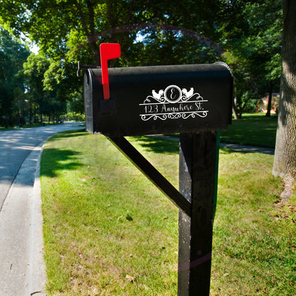 Rooster Mailbox Decal