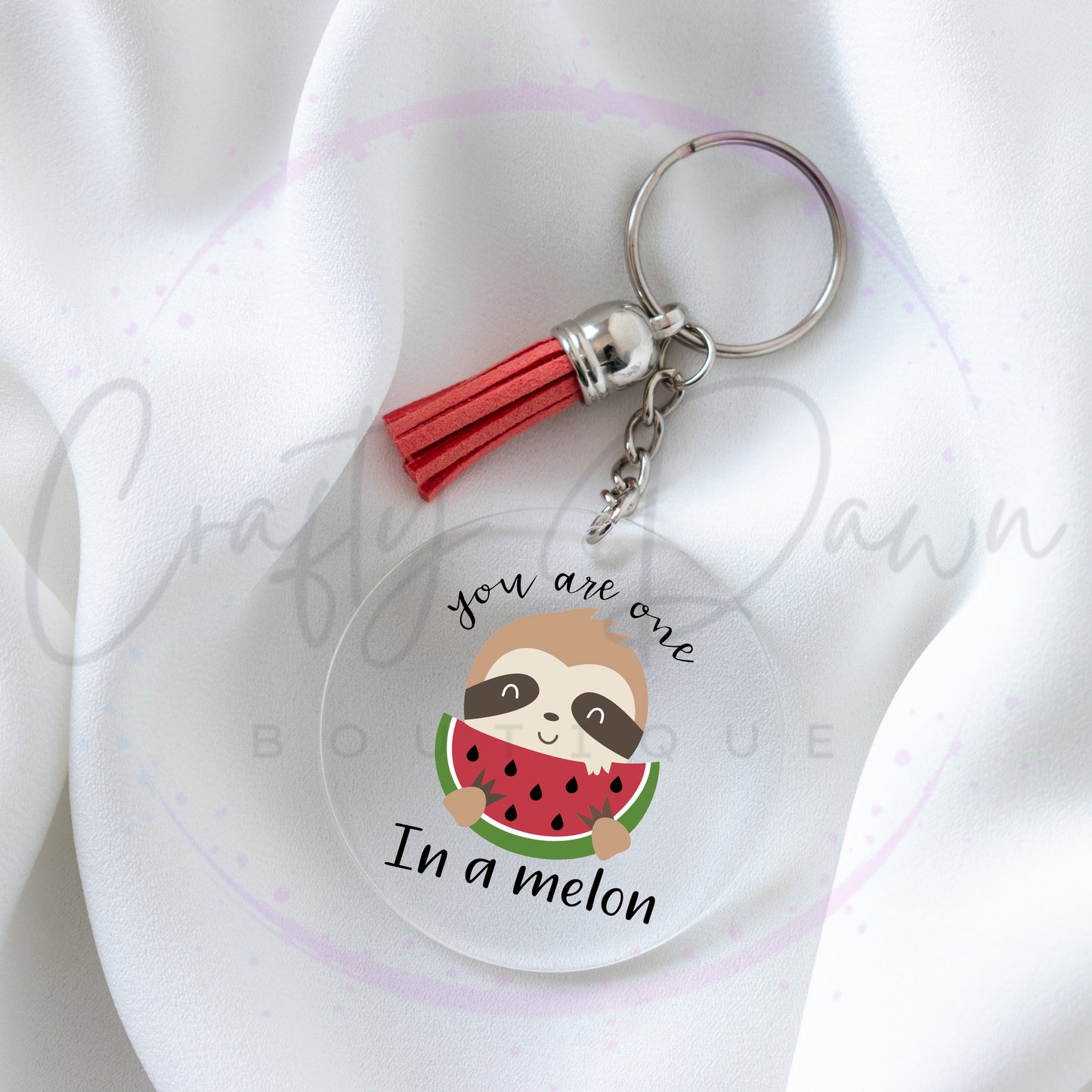 You Are One In A Melon Acrylic Keychain