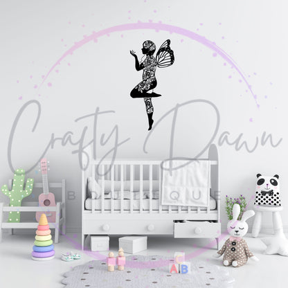 Butterfly Fairy Decal