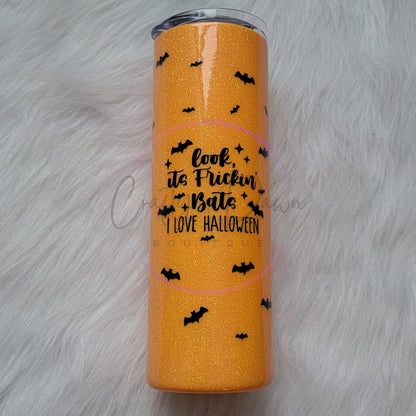 Custom 20oz Straight Skinny Tumbler With Straw