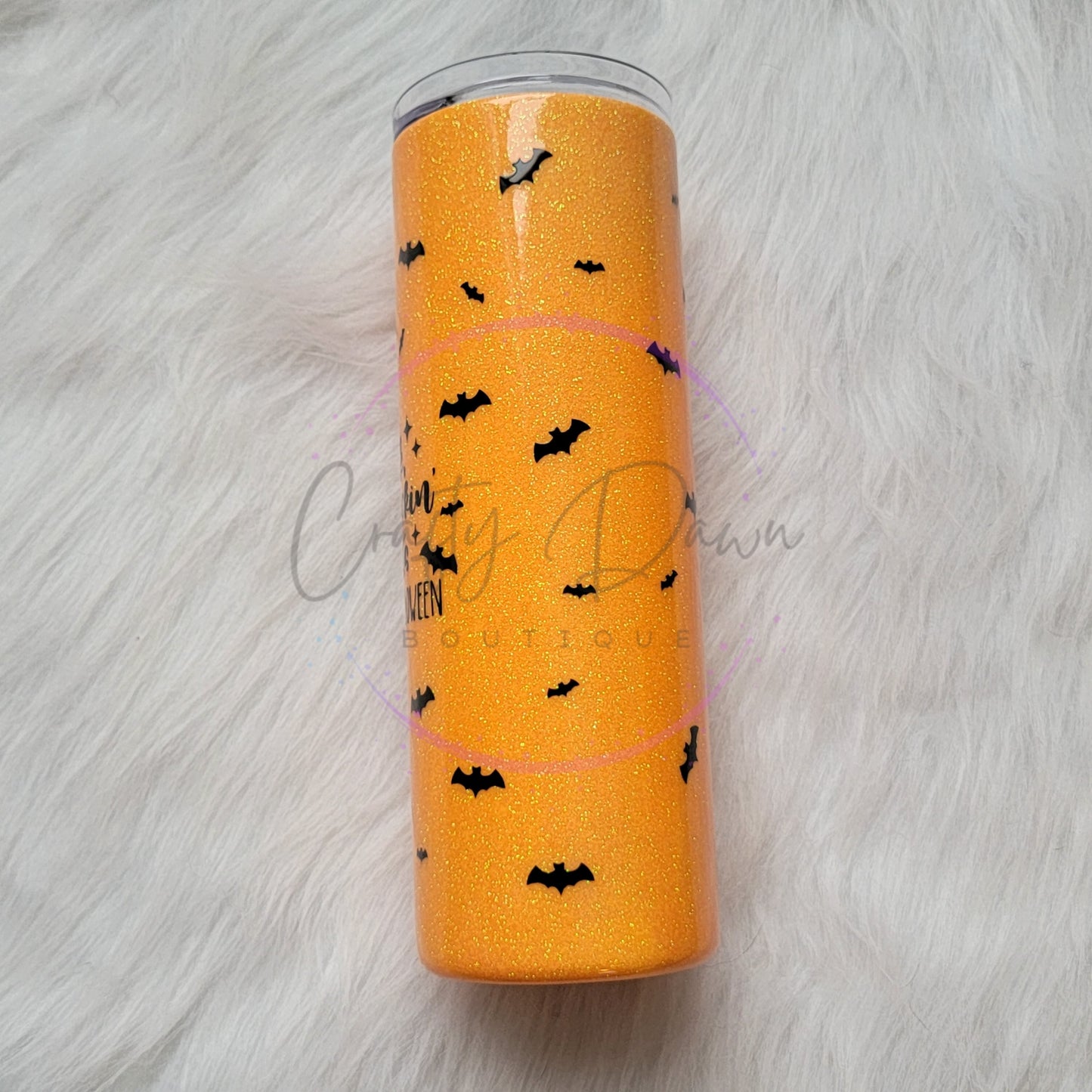 Custom 20oz Straight Skinny Tumbler With Straw