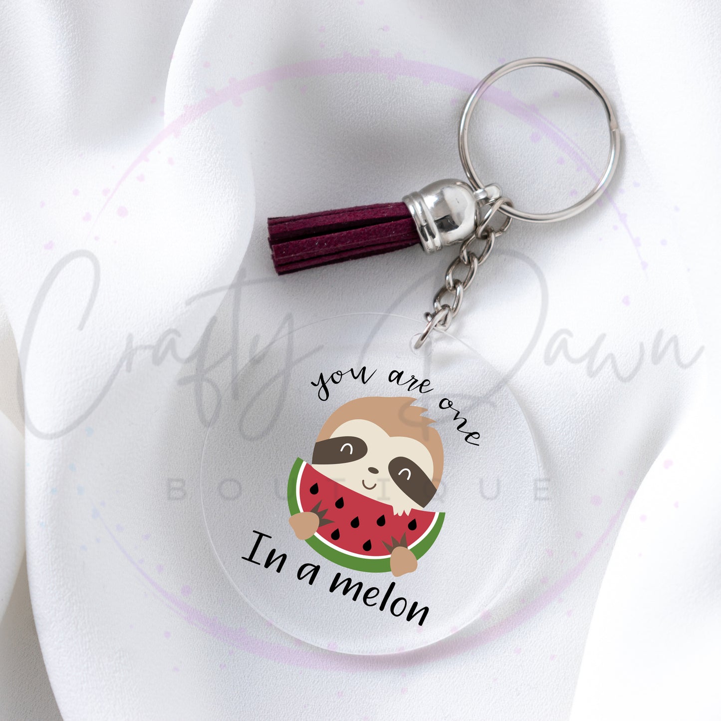 You Are One In A Melon Acrylic Keychain