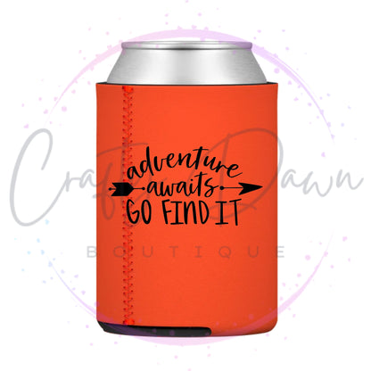 Adventure Awaits Go Find It Can Cooler