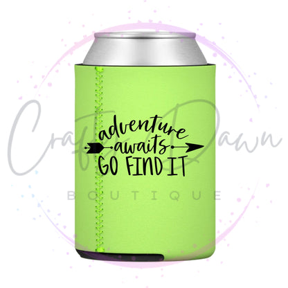 Adventure Awaits Go Find It Can Cooler