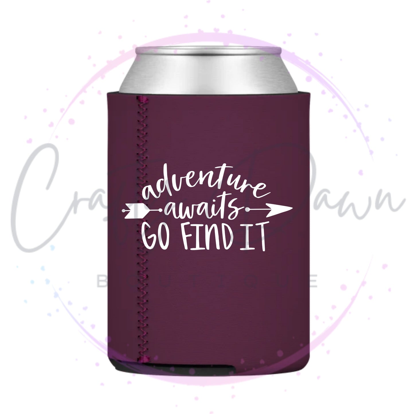 Adventure Awaits Go Find It Can Cooler