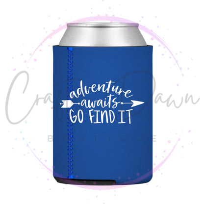 Adventure Awaits Go Find It Can Cooler