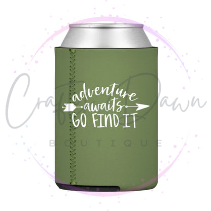 Adventure Awaits Go Find It Can Cooler