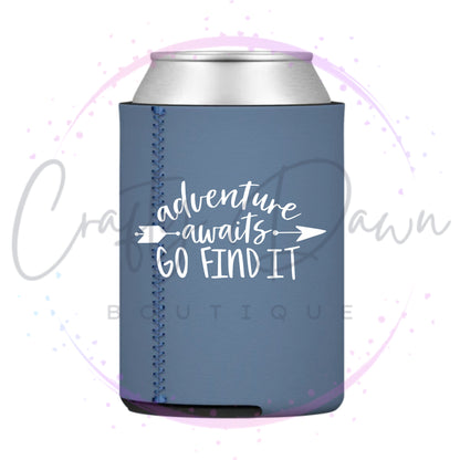 Adventure Awaits Go Find It Can Cooler