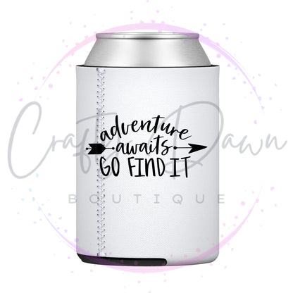 Adventure Awaits Go Find It Can Cooler