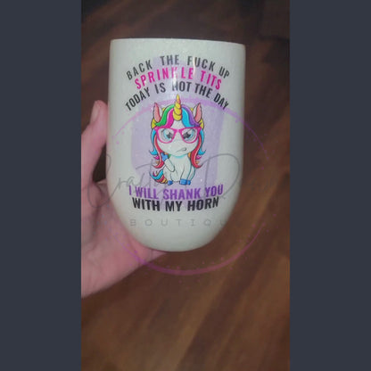 Custom 15oz Stemless Wine Glass