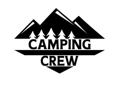 Camping Crew Decal