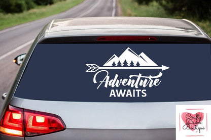 Adventure Awaits Decal