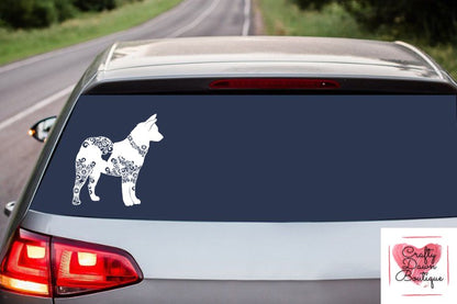 Akita Mandala Decal