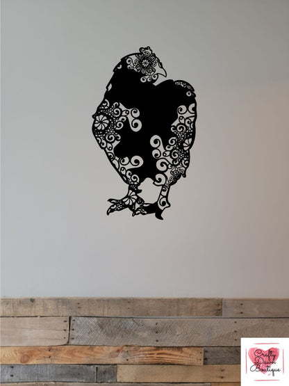 Chicken Mandala Decal