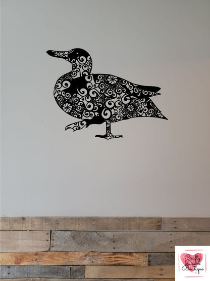 Duck Mandala Decal