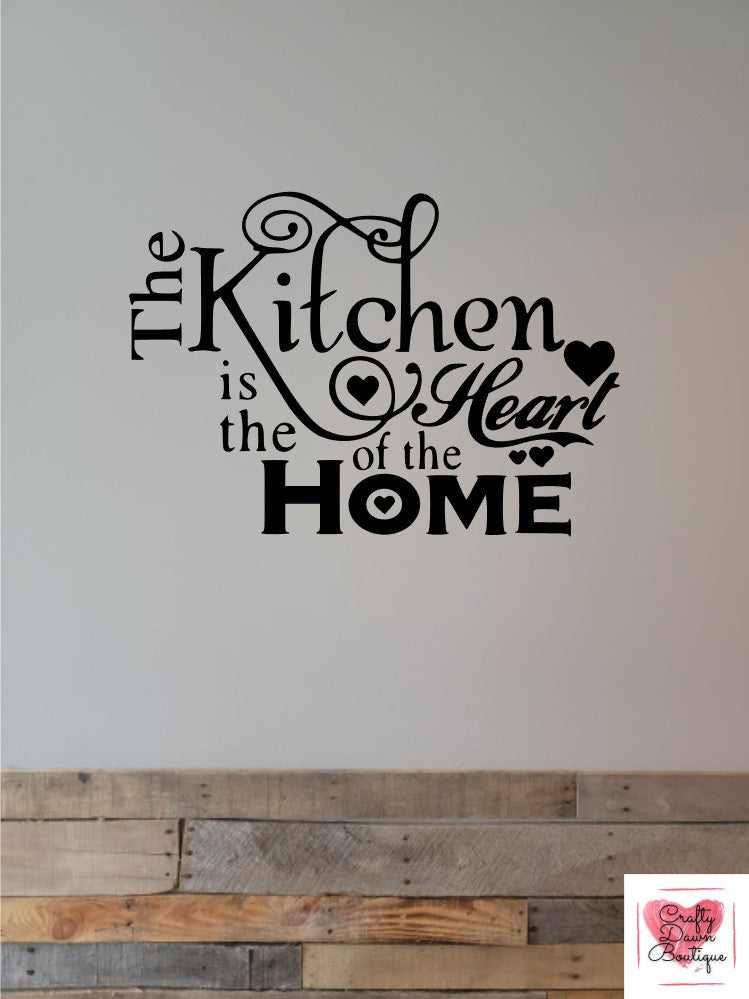 Heart Of The Home Decal