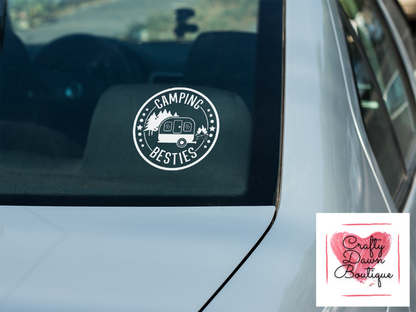 Camping Besties Decal