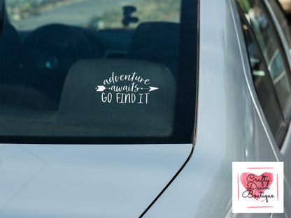 Adventure Awaits Go Find It Decal