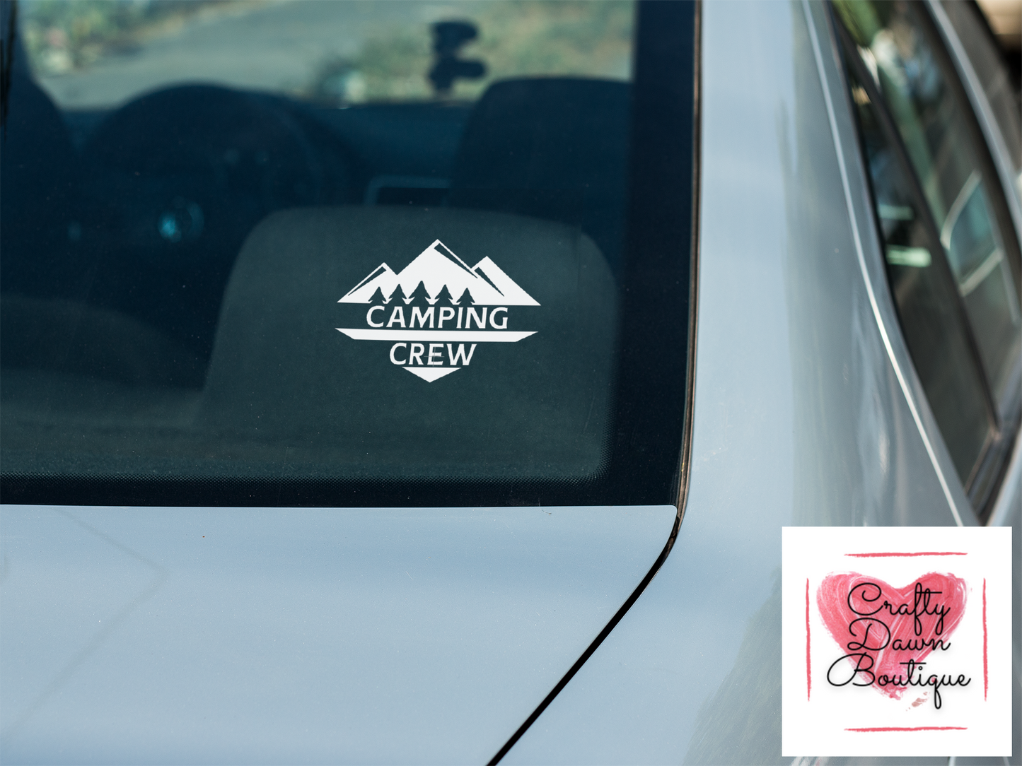 Camping Crew Decal